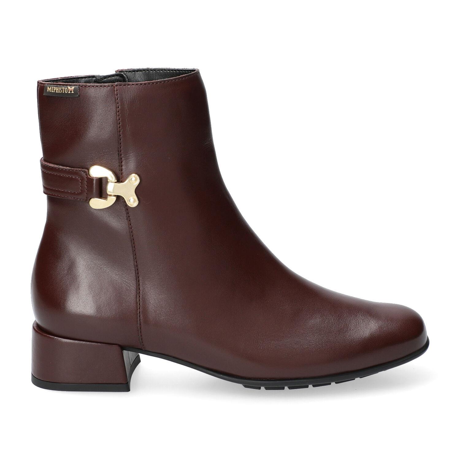 bottines femme modèle Johana bordeaux - Mephisto